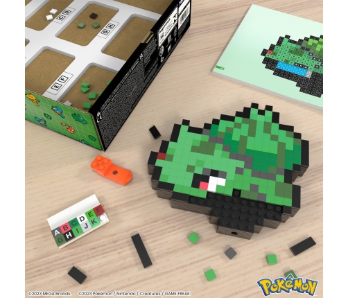 MEGA Pokemon Pixel Bulbasaur HTH75