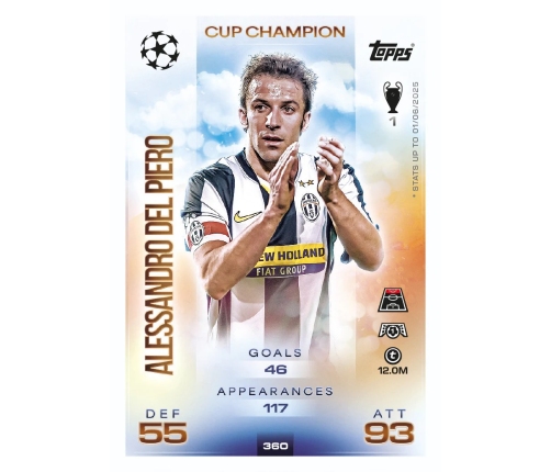TOPPS Match Attax Champions League MEGA tin Nr 4