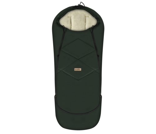Zaffiro Спальный мешок для коляски EverGrow Nordico bottle green