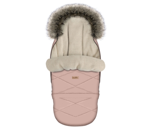 Zaffiro Спальный мешок для коляски GrowUP Aspen baby pink