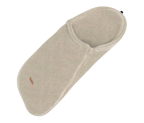 Wool footmuffs mini Sierra 0-18m beige