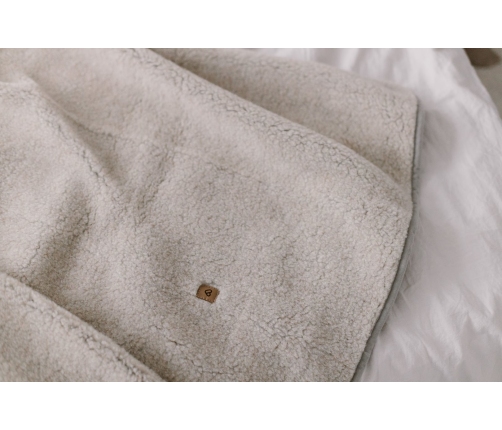 Wool blanket Nevada 100x150cm beige