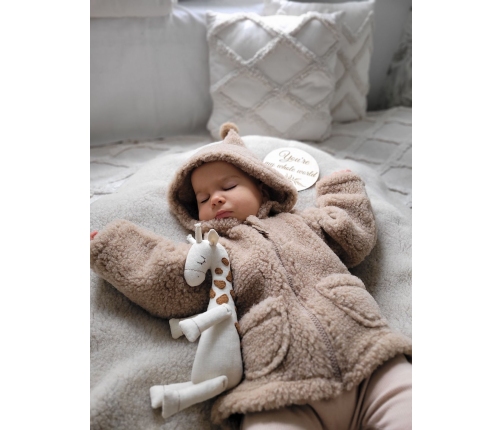 Детская шерстяная кофта Meri Nevada 62/68 brown