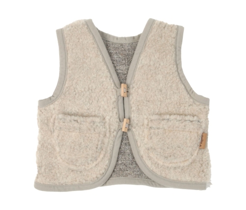 Bērnu vilnas veste Nevada 110/116 beige