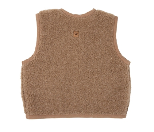 Bērnu vilnas veste Nevada 122/128 brown