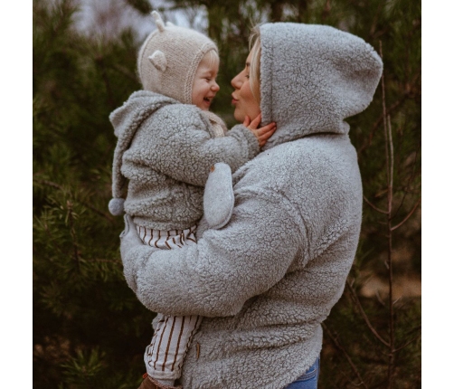 Женская шерстяная кофта Zoya Nevada S grey