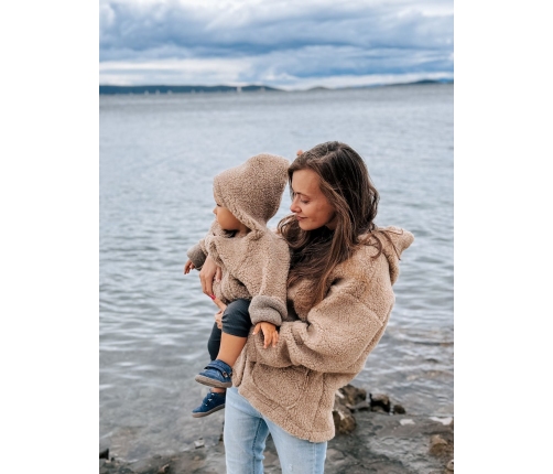 Женская шерстяная кофта Zoya Nevada XL brown