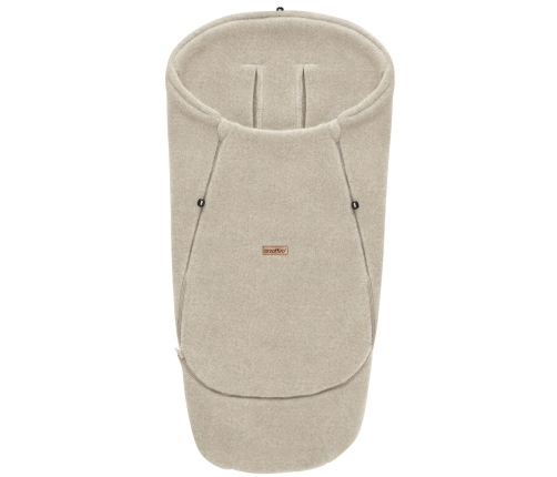 Adjustable wool footmuffs Sierra 0-36m beige