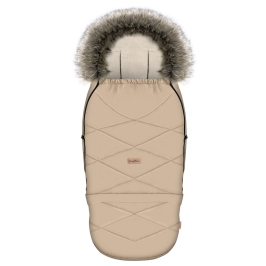 Adjustable footmuff with bag GrowUP Aspen 0-36m vanilla