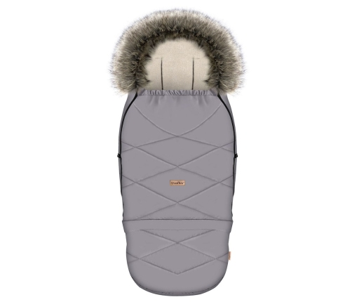 Спальный мешок для коляски GrowUP Aspen 0-36m steel grey