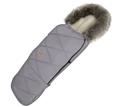 Спальный мешок для коляски GrowUP Aspen 0-36m steel grey