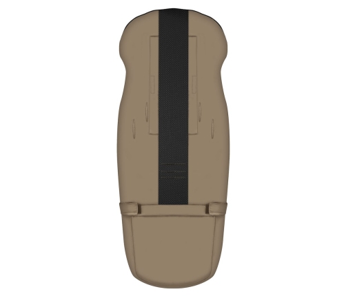 Adjustable footmuff with bag GrowUP Aspen 0-36m latte