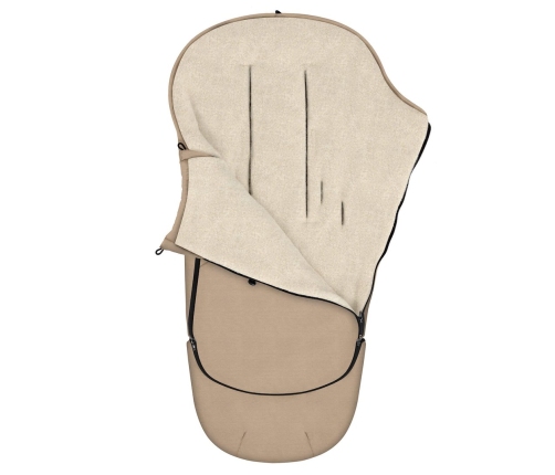 Adjustable footmuff EverGrow Scandi 0-36m beige