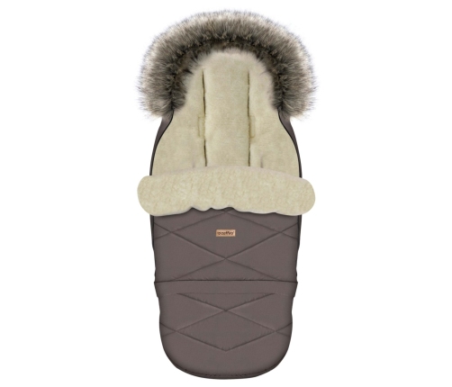 Zaffiro Paplašināms Ratu Guļammaiss GrowUP Nordico taupe