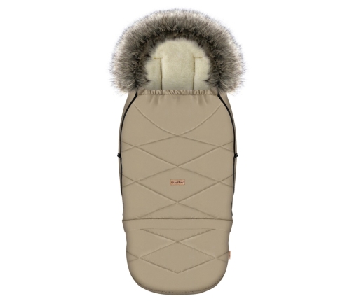 Zaffiro Спальный мешок для коляски GrowUP Nordico beige