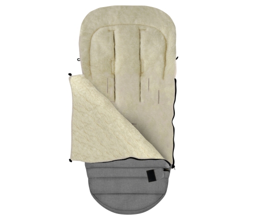 Zaffiro Спальный мешок для коляски iGrow Scandi light grey