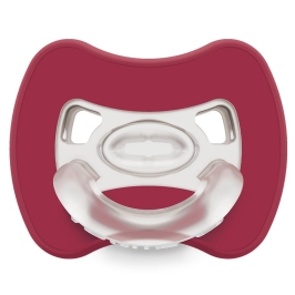 Smart pacifiers Glee 0-2m red