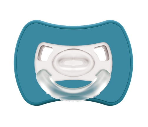 2-pack. Smart pacifiers Glee 16m+ marine-blue