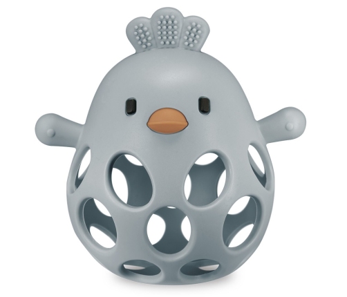 Teether Bite&Play chicken gum massager 6m+ blueberry