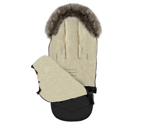 Zaffiro Спальный мешок для коляски GrowUP Aspen black