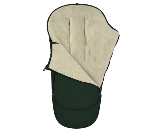 Zaffiro Спальный мешок для коляски EverGrow Nordico bottle green