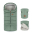 Комплект Спальный мешок Petite&Mars Jibot + Муфта варежки для коляски Jasie Eucalypt