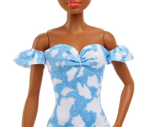 Barbie Fashionistas Doll Asst. Denim Dress HBV17 Kукла