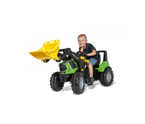 Детский Трактор с педалями и ковшом RollyFarmtrac Premium II Deutz 8280 TTV 730087
