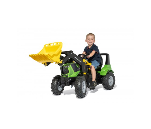 Детский Трактор с педалями и ковшом RollyFarmtrac Premium II Deutz 8280 TTV 730094