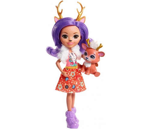 Royal Enchantimals Danessa Deer Кукла с животными FXM75