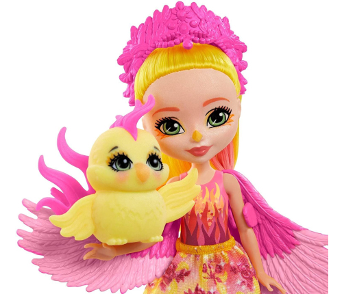 Enchantimals  Falon Phoenix & Sunrise Кукла с животным GYJ04