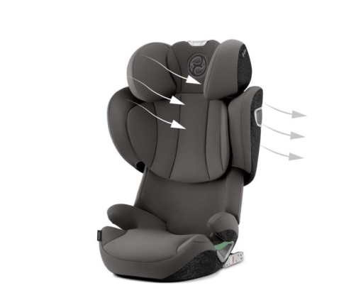 Cybex Solution T I-Fix Plus Peach Pink Bērnu Autokrēsls 15-50 kg