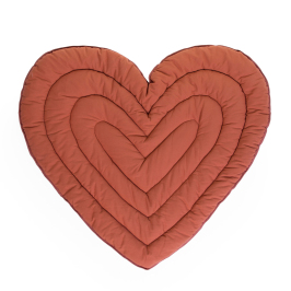 Pазвивающий коврик 120 cм Childhome Heart Terracotta