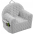 Albero Mio Velvet Grey Детское кресло-подушка