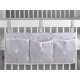 Кармашек для мелочей горизонтальный на кроватку TROLL Royal Horizontal ASC-CTRGT01-AS-WH