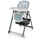 Baby Design PENNE Turquoise Стульчик для кормления с мягким вкладышем и лежачей позицией