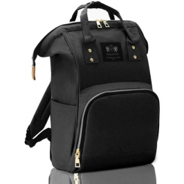 Рюкзак для мамы - сумка для коляски Zagatto Maja Black