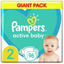 Pampers Active Baby подгузники 2 размер 96 шт.