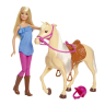 Barbie Doll & Horse кукла с лошадью FXH13