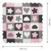 Развивающий коврик Пазл Kidwell Happy Love 30x30 см из 36 элементов