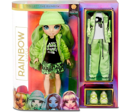 MGA Rainbow high Junior Jade Hunter кукла