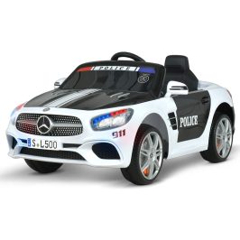 Электромобиль для детей c пультом Mercedes SL500 Police S301