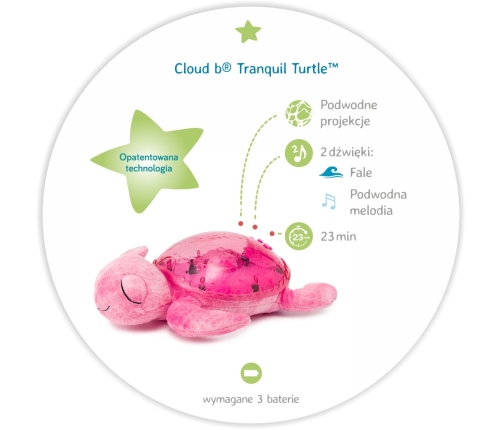 TRANQUIL TURTLE PINK