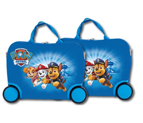 PAW PATROL SUITCASE BLUE RIDE ON