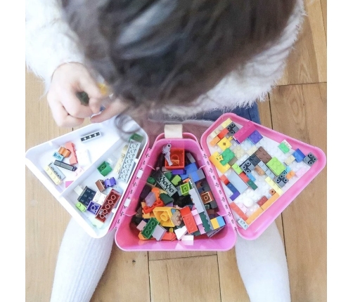 Trunki TeeBee Travel Toy Box - Pink