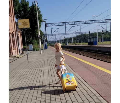 PAW PATROL SUITCASE YELLOW 16