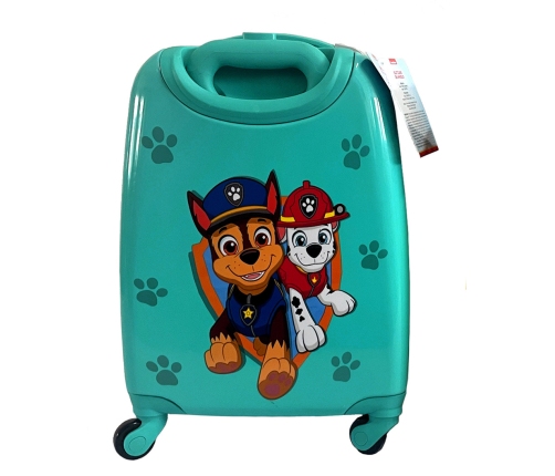 PAW PATROL SUITCASE TURKUOISE 16