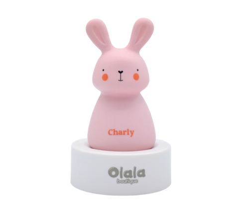 SOLO RABBIT LED NIGHT INDUCTION - PINK