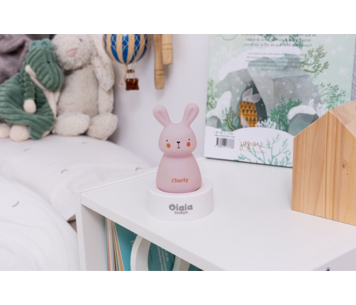 SOLO RABBIT LED NIGHT INDUCTION - PINK