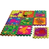 FOAM MAT 9PCS WITH BAG CRAZY DINO